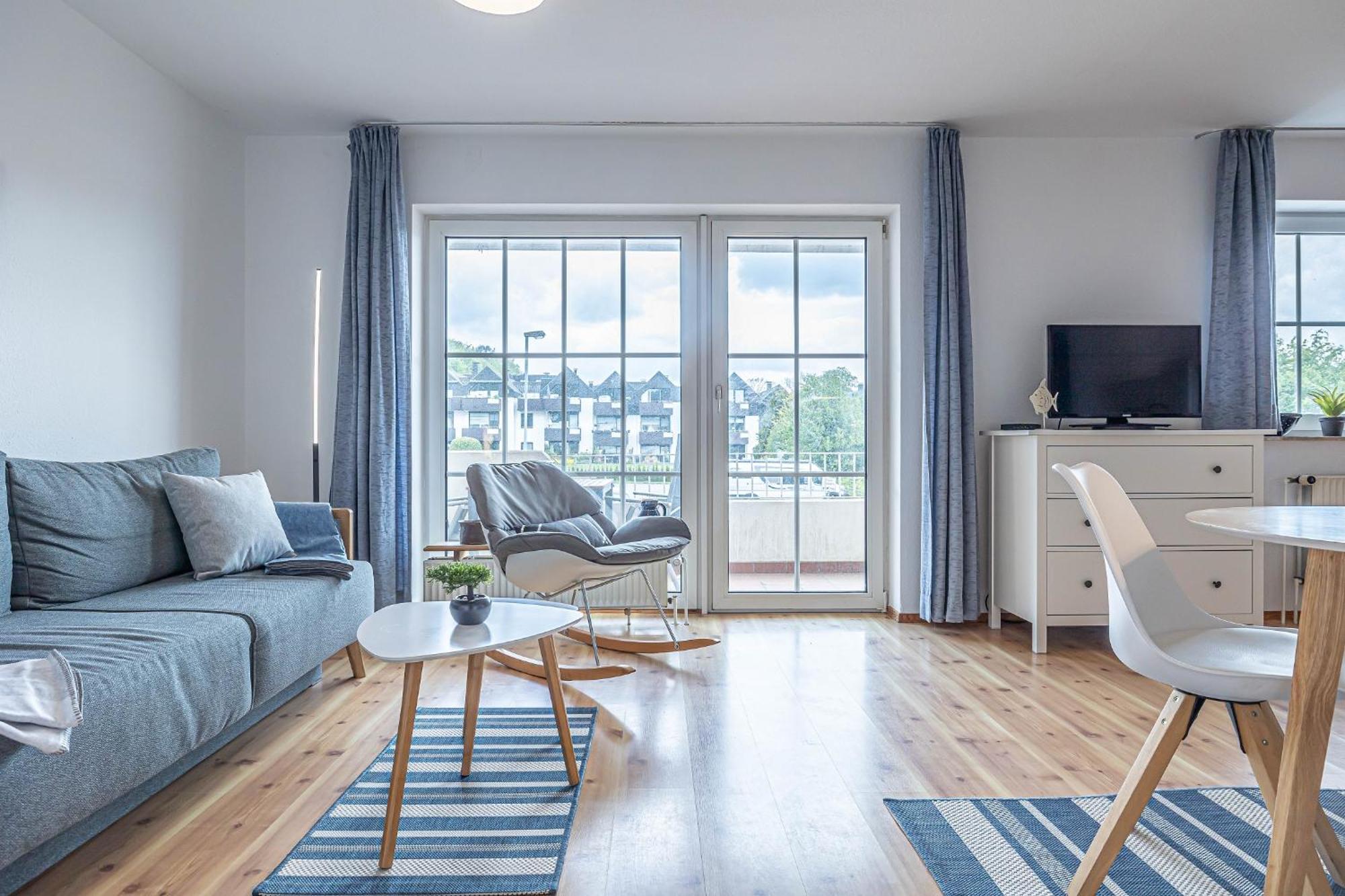 Fewo1846 - Strandresidenz Wassersleben Nele - Studioapartment Mit Balkon Und Meerblick Harrislee Esterno foto