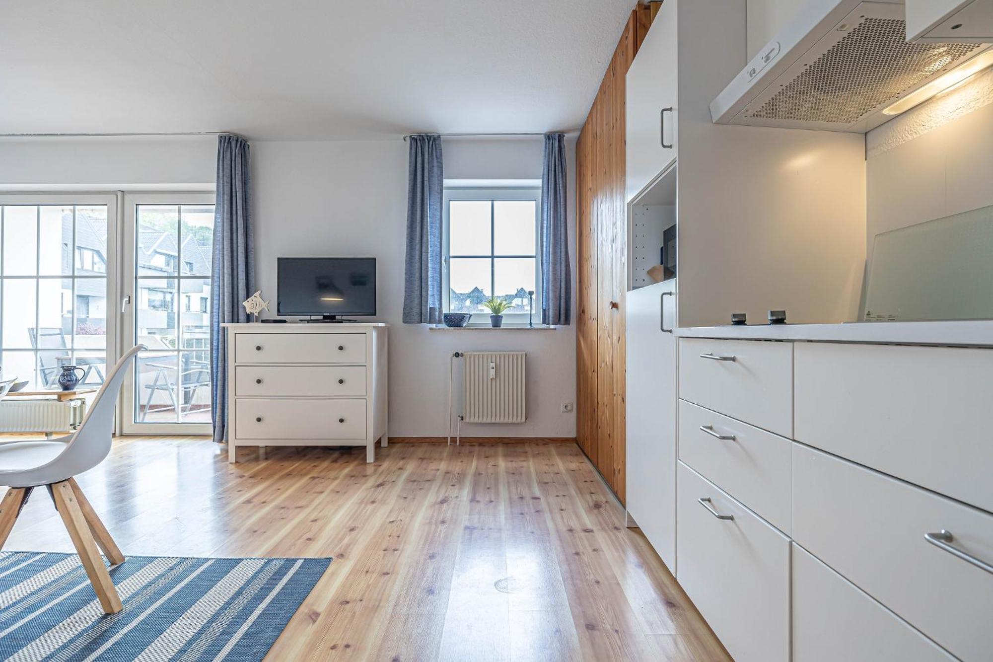 Fewo1846 - Strandresidenz Wassersleben Nele - Studioapartment Mit Balkon Und Meerblick Harrislee Esterno foto