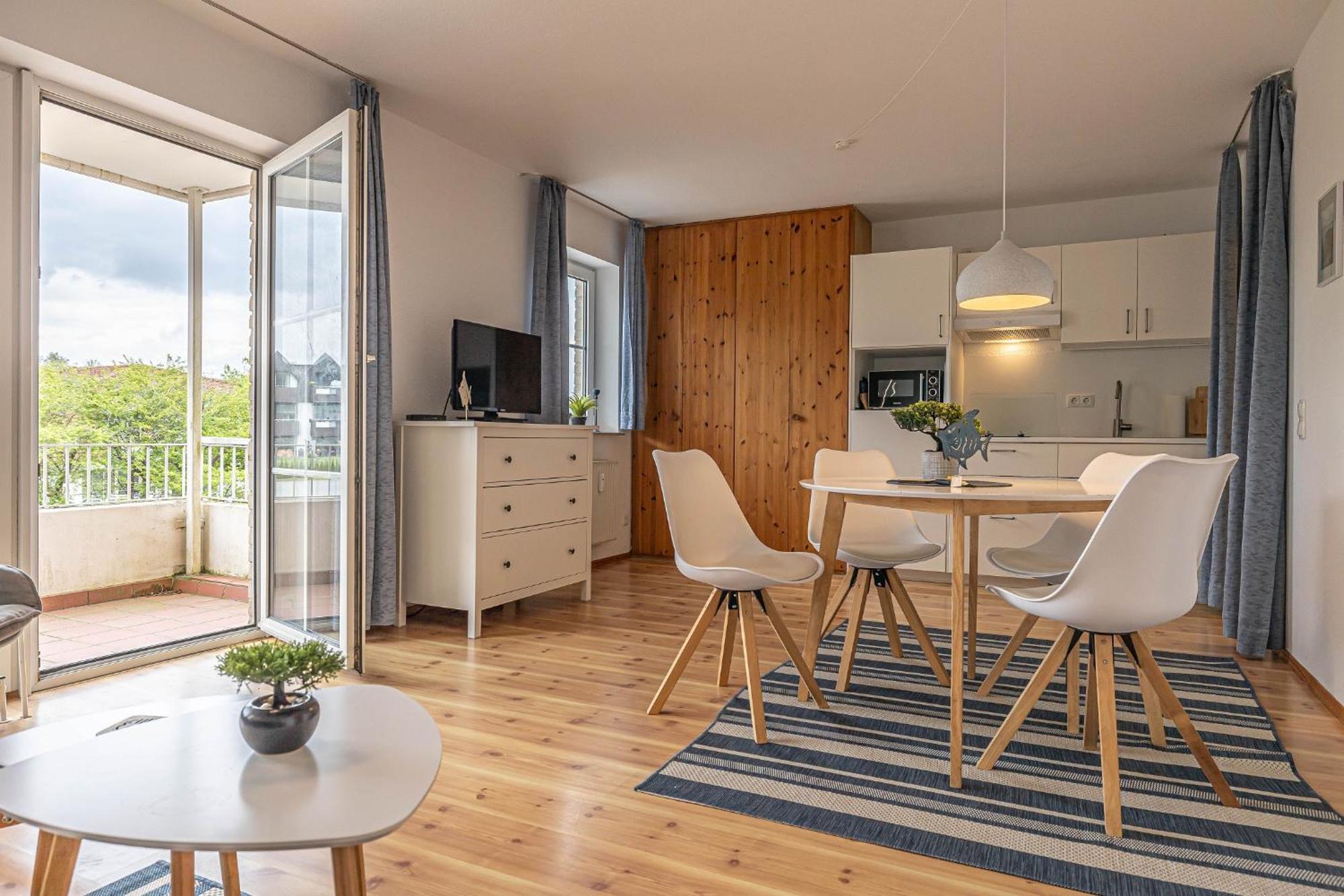 Fewo1846 - Strandresidenz Wassersleben Nele - Studioapartment Mit Balkon Und Meerblick Harrislee Esterno foto